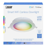 BULB LT REC WIFI RGBW 65W 6IN